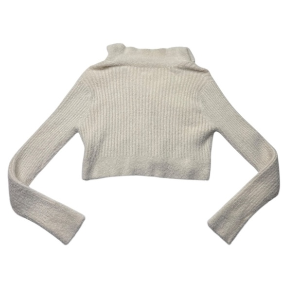 Cotton:On Knit Ribbed Cropped Cardigan Size M - Picture 2 of 12